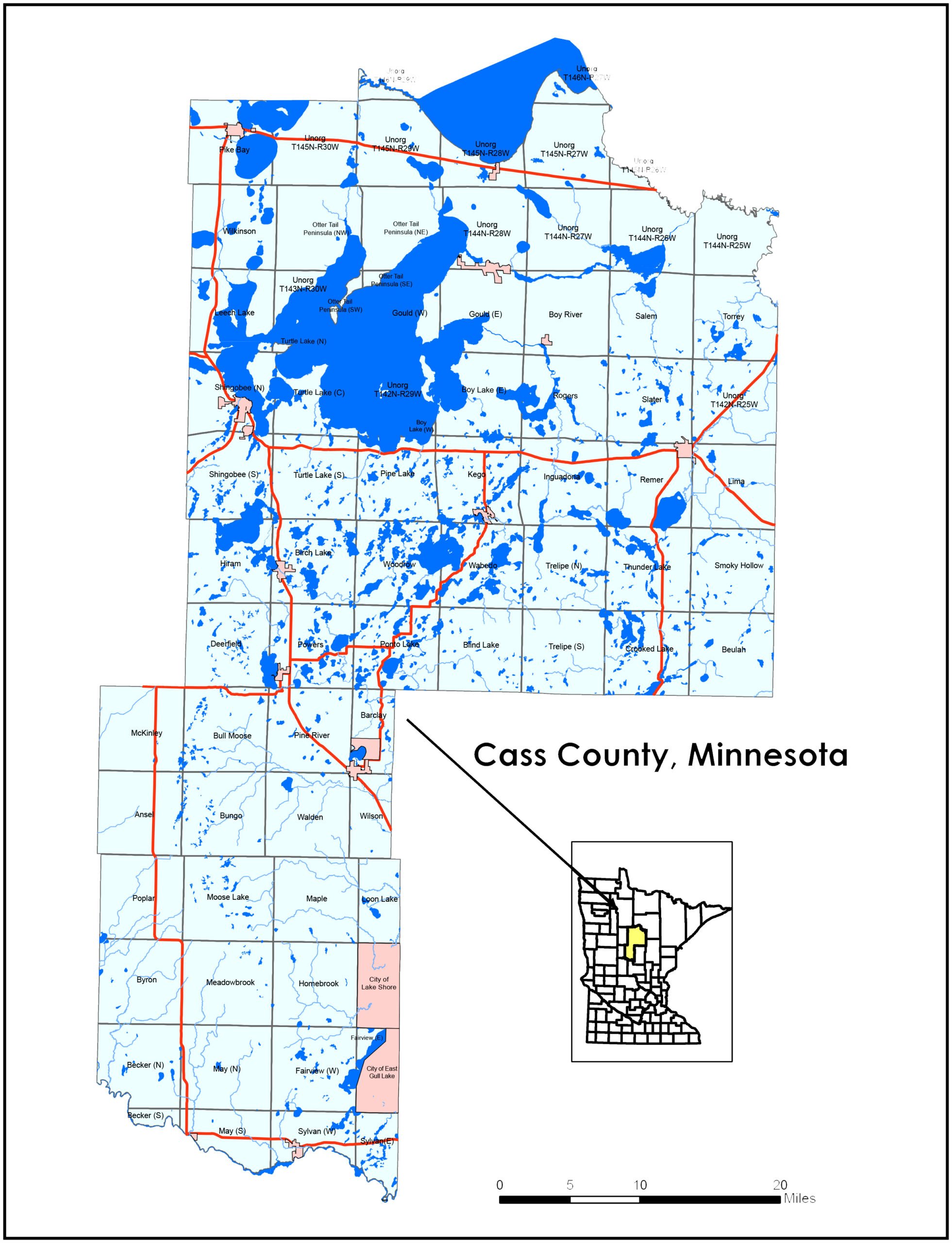 Cass County Land Maps